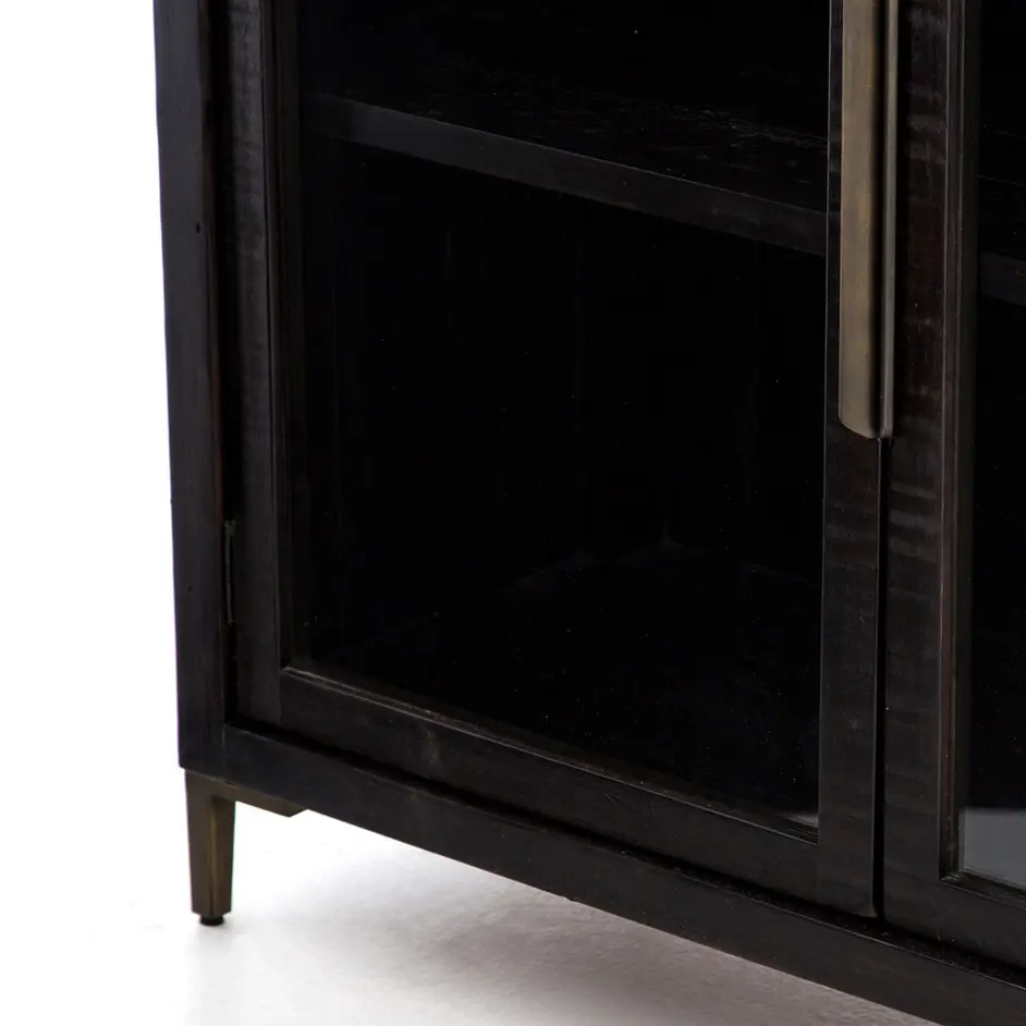 Wyeth Cabinet-Dark Carbon by FOUR HANDS