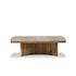 Brinton Square Coffee Table in Rustic by FOUR HANDS