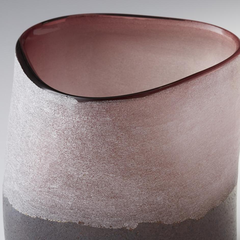 Small Europa Vase in Iron Glaze by Cyan Design