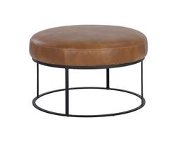 Elgin Ottoman - Tobacco Tan by Sunpan