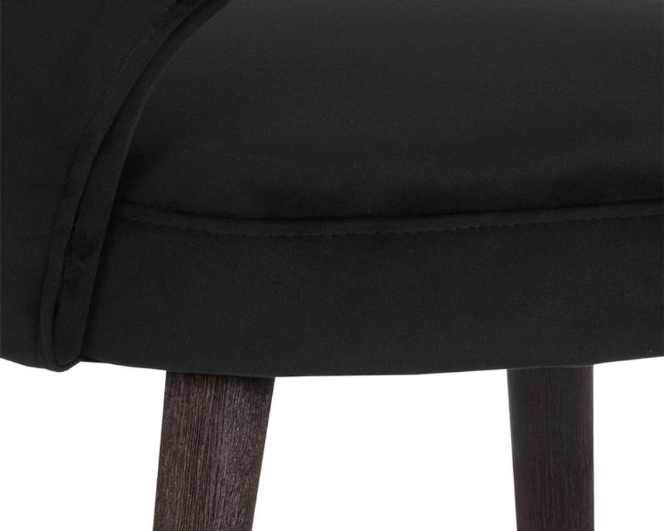 MONAE DINING CHAIR - ABBINGTON BLACK by Sunpan