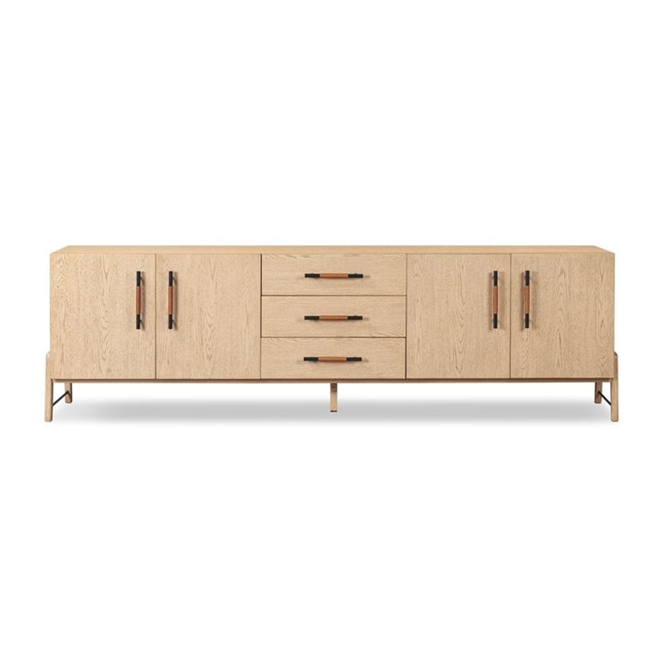Rosedale Media Console - Chaps Sand by Four Hands