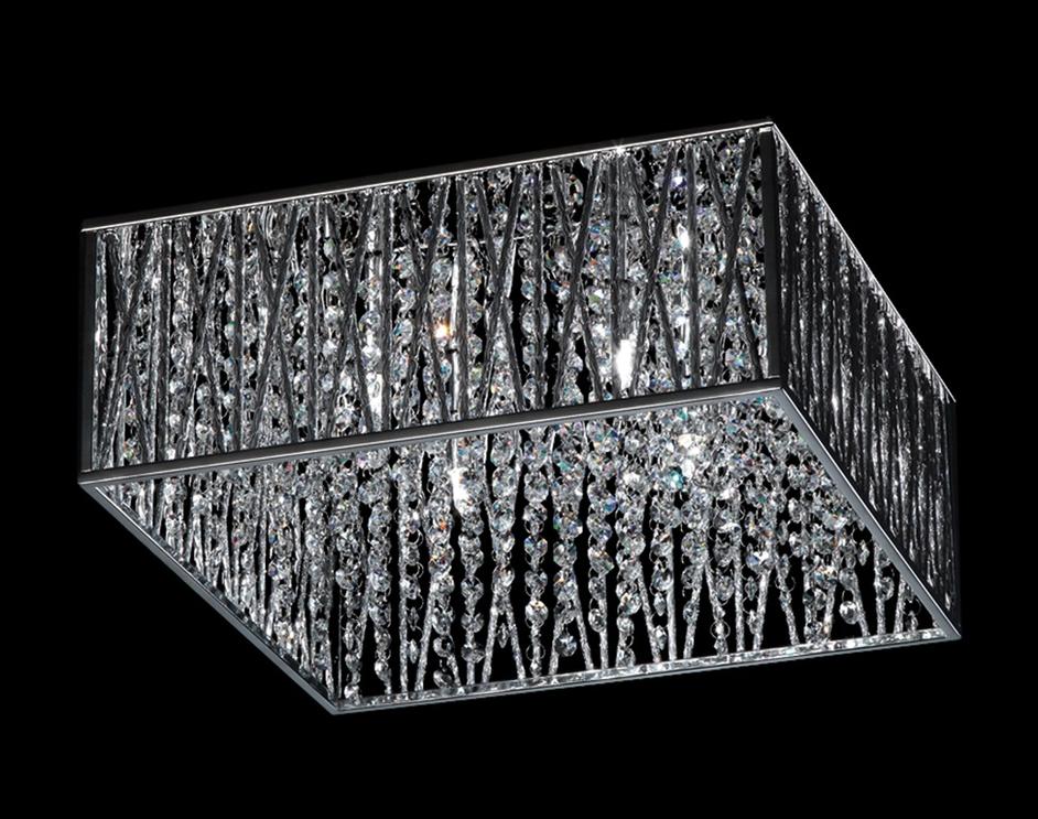 Terra 4 Light Flush Mount in Chrome Finish by Z-Lite