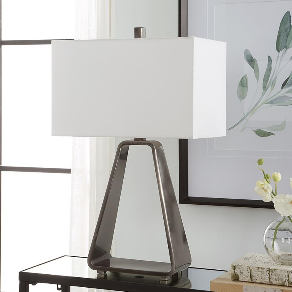 Halo Modern Open Table Lamp by Uttermost
