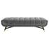 Scholar 60" Performance Velvet Bench In Gray by Modway Furniture