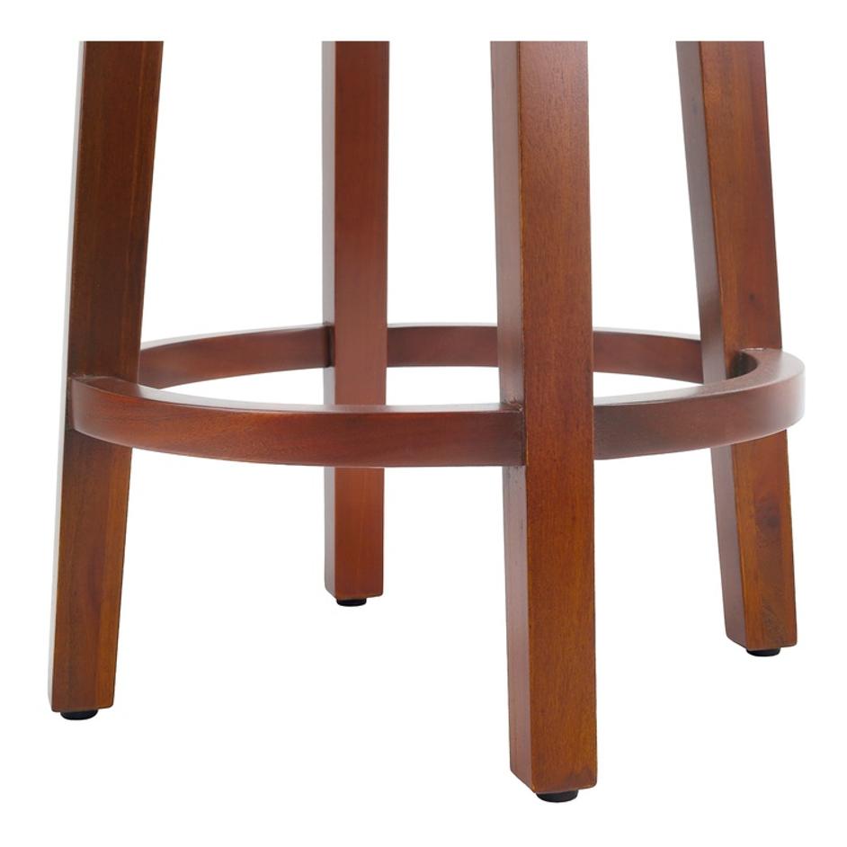 Foxy Swivel Counter Stool, Cinnamon Brown by New Pacific Direct