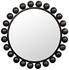 Cooper Industrial Steel Mirror in Matte Black by Noir Furniture