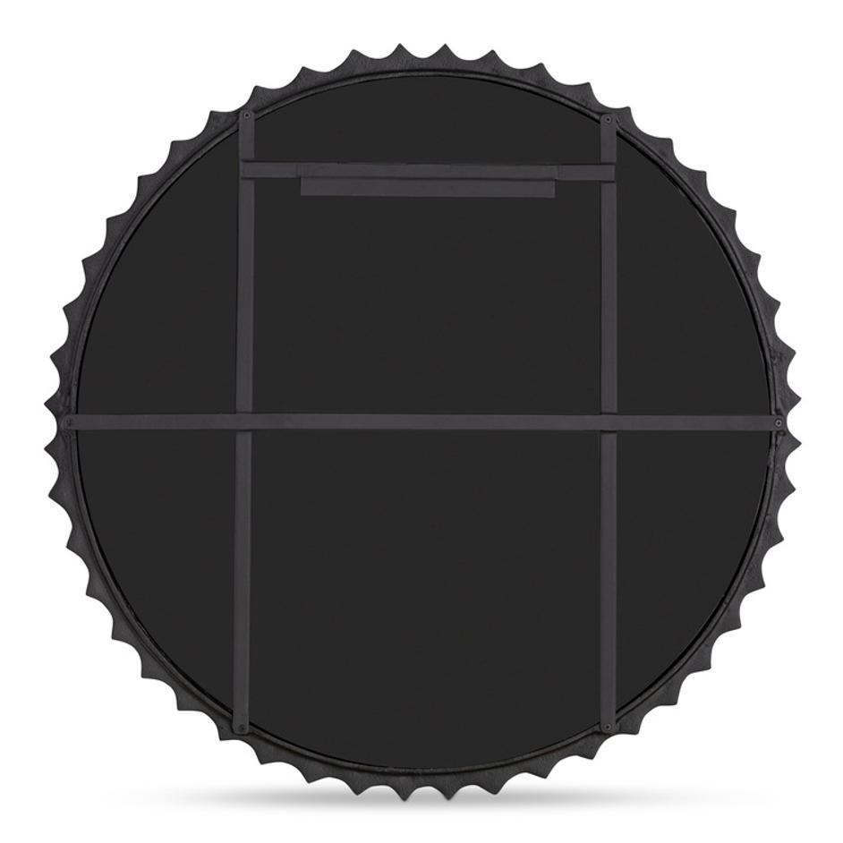 Whitby Mirror Aged Brass by Moes Home