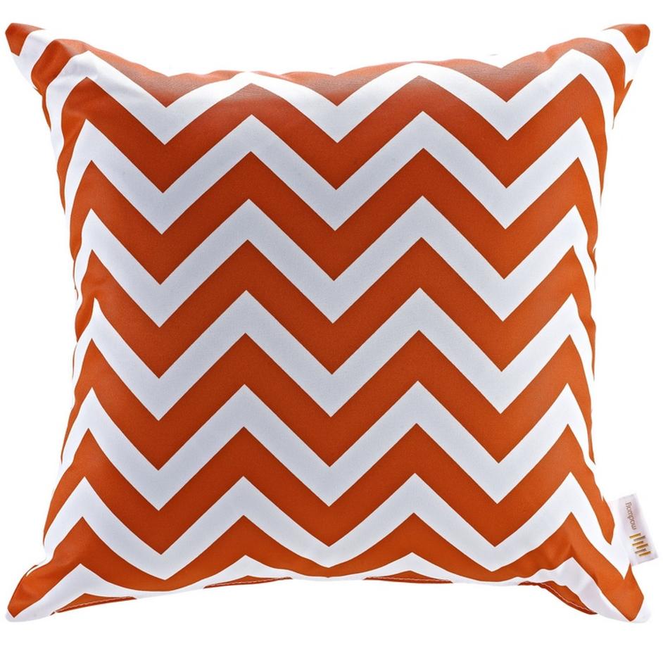 Varick Outdoor Patio Single Pillow In Chevron by Modway Furniture