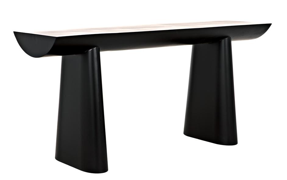 Winston Console, Black Metal by Noir Furniture