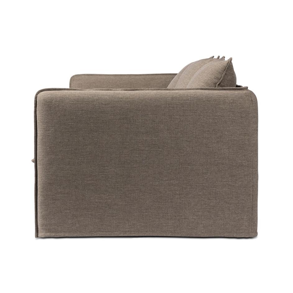Andre Outdoor Sofa 96" in Alessi Fawn by FOUR HANDS