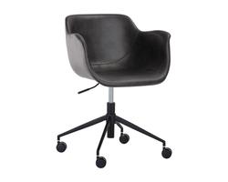 Owen Contemporary Office Chair - Town Grey / Roman Grey by Sunpan
