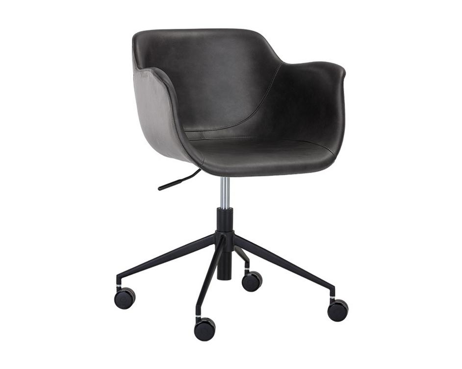 Owen Contemporary Office Chair - Town Grey / Roman Grey by Sunpan