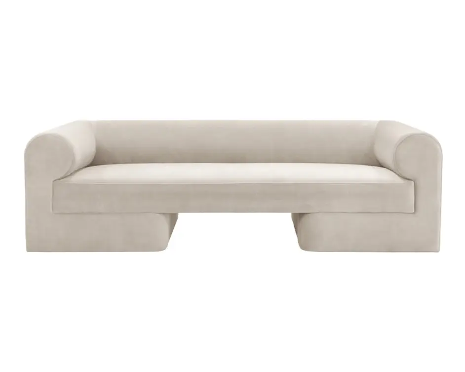 IONIC SOFA - MEG TAUPE by Sunpan