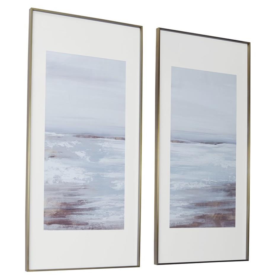 Coastline Framed Prints, S/2 by Uttermost