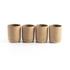 Nelo Tumbler, Set Of 4 In Natural Speckled by Four Hands