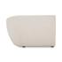 Amelia Right Arm Facing Chair Warm White by Moes Home