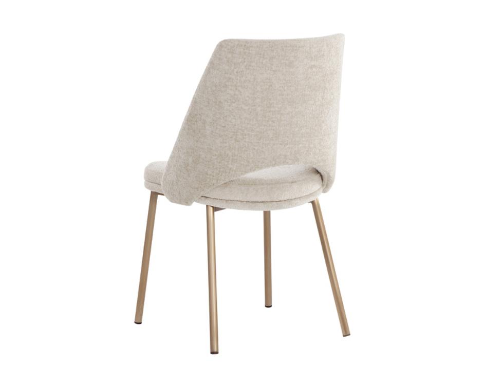 RADELLA DINING CHAIR - BERGEN TAUPE by Sunpan