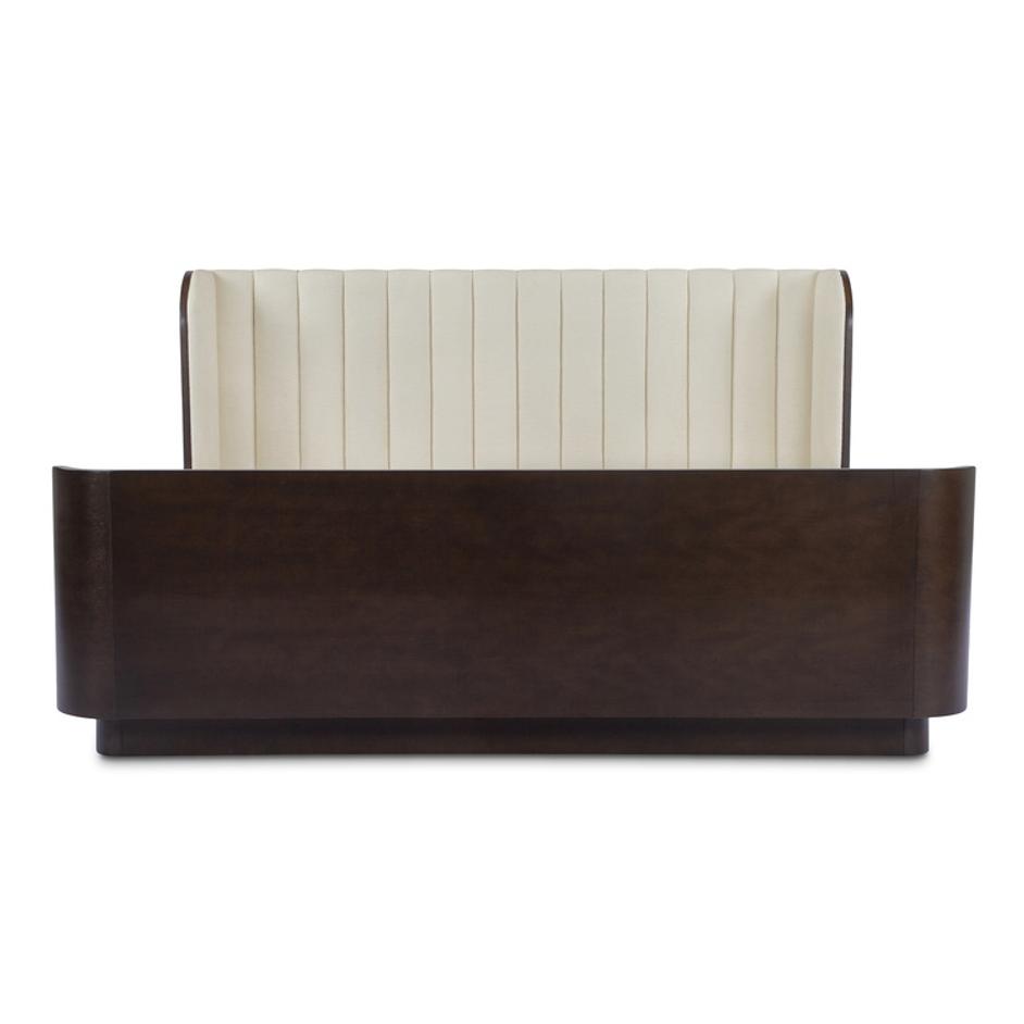 Scarlette Queen Bed Cream by Moes Home