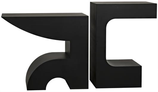 Shiba Console, Black Steel by Noir Furniture