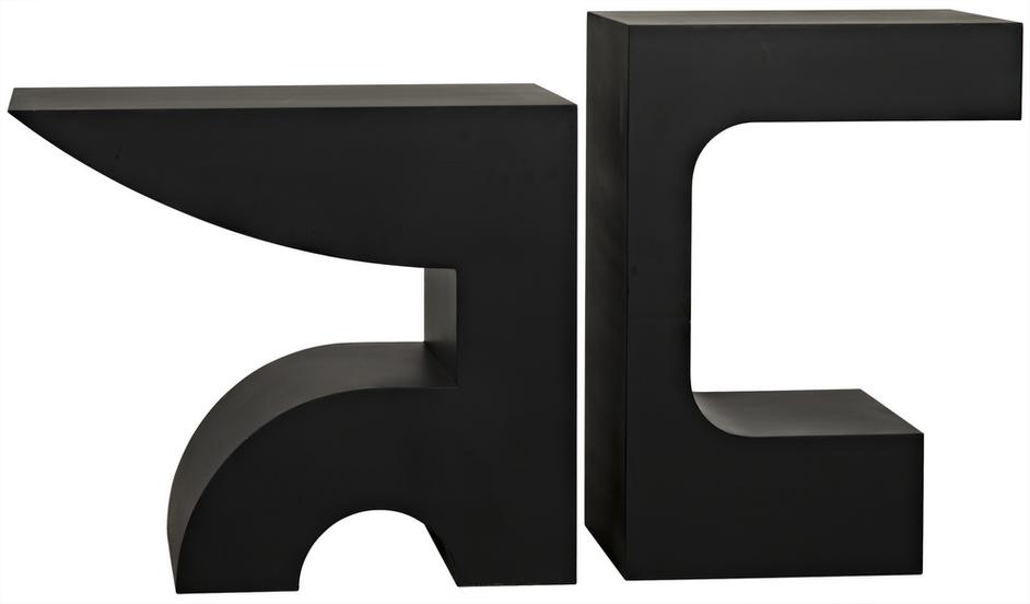 Shiba Console, Black Steel by Noir Furniture