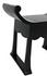 Wey Sungkai/Mindi Stool in Charcoal Black by Noir Furniture