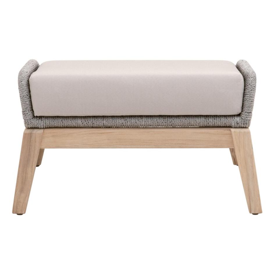 Loom Outdoor Footstool by Essentials For Living