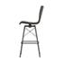 Diaw Bar Stool-Rialto Ebony by FOUR HANDS