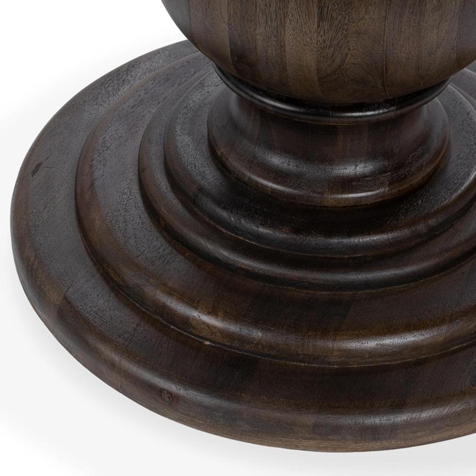 Brookside Solid Wood Round Dining Table by Classic Home