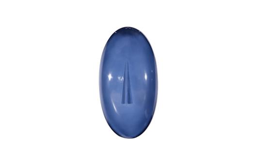 Oval Cycladic Wall Art, Blue by Phillips Collection