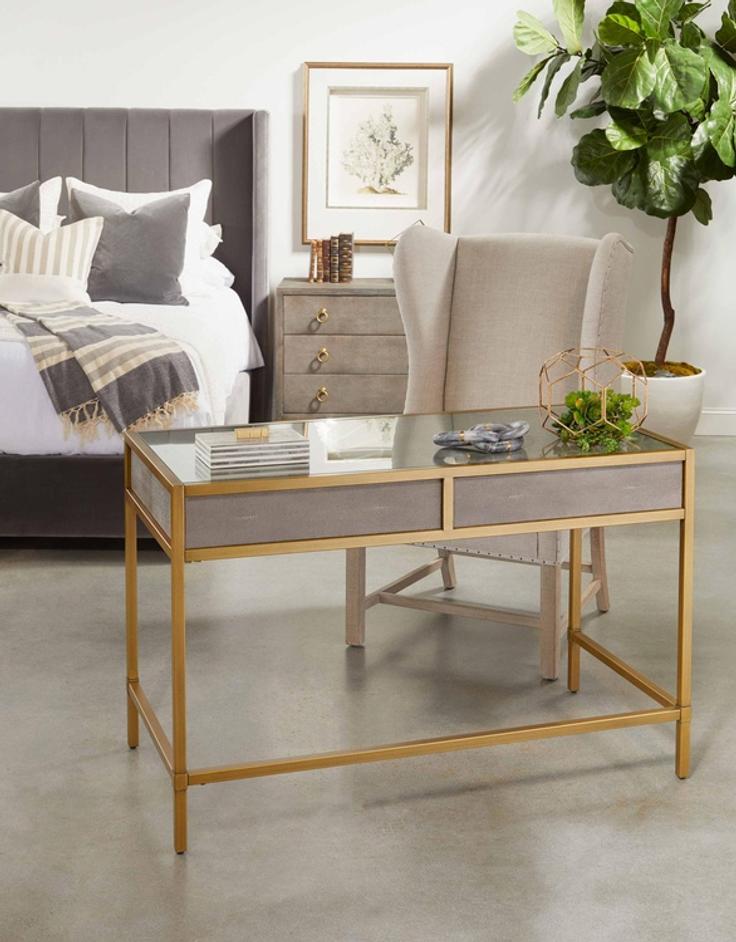 Strand Shagreen 3-Drawer Nightstand by Essentials For Living