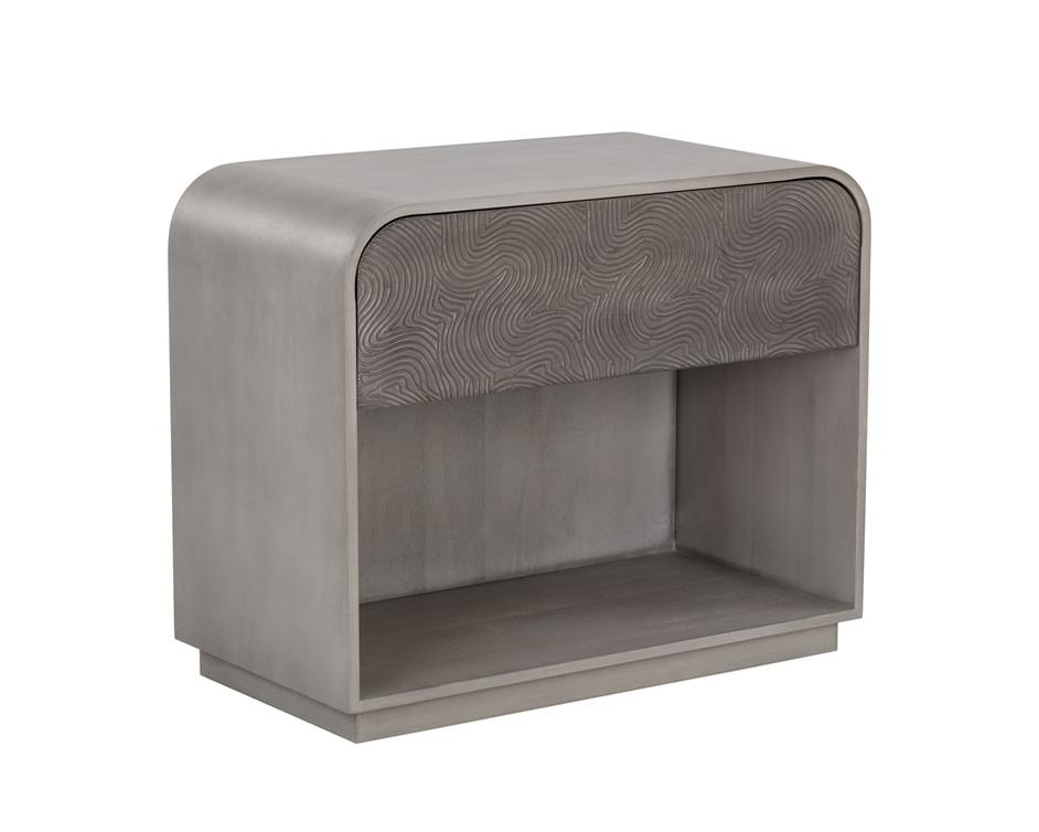 ALGARVE NIGHTSTAND - GREY by Sunpan