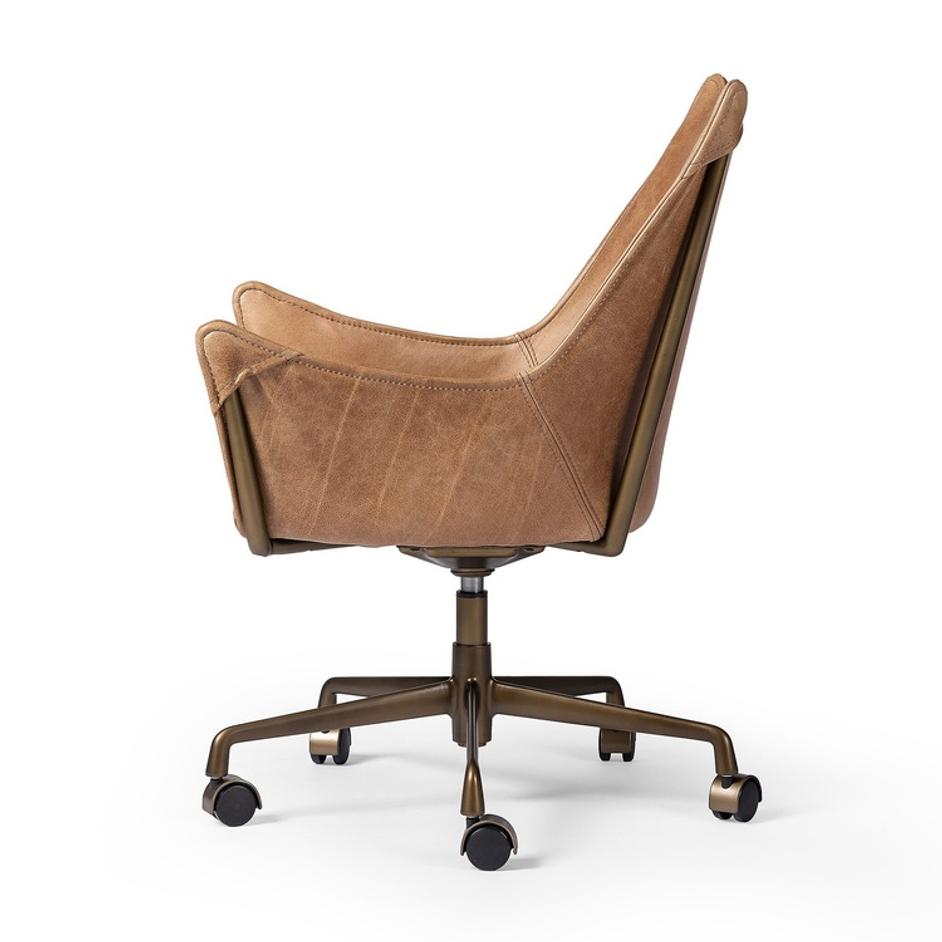 Truman Desk Chair - Conroe Drift by Four Hands