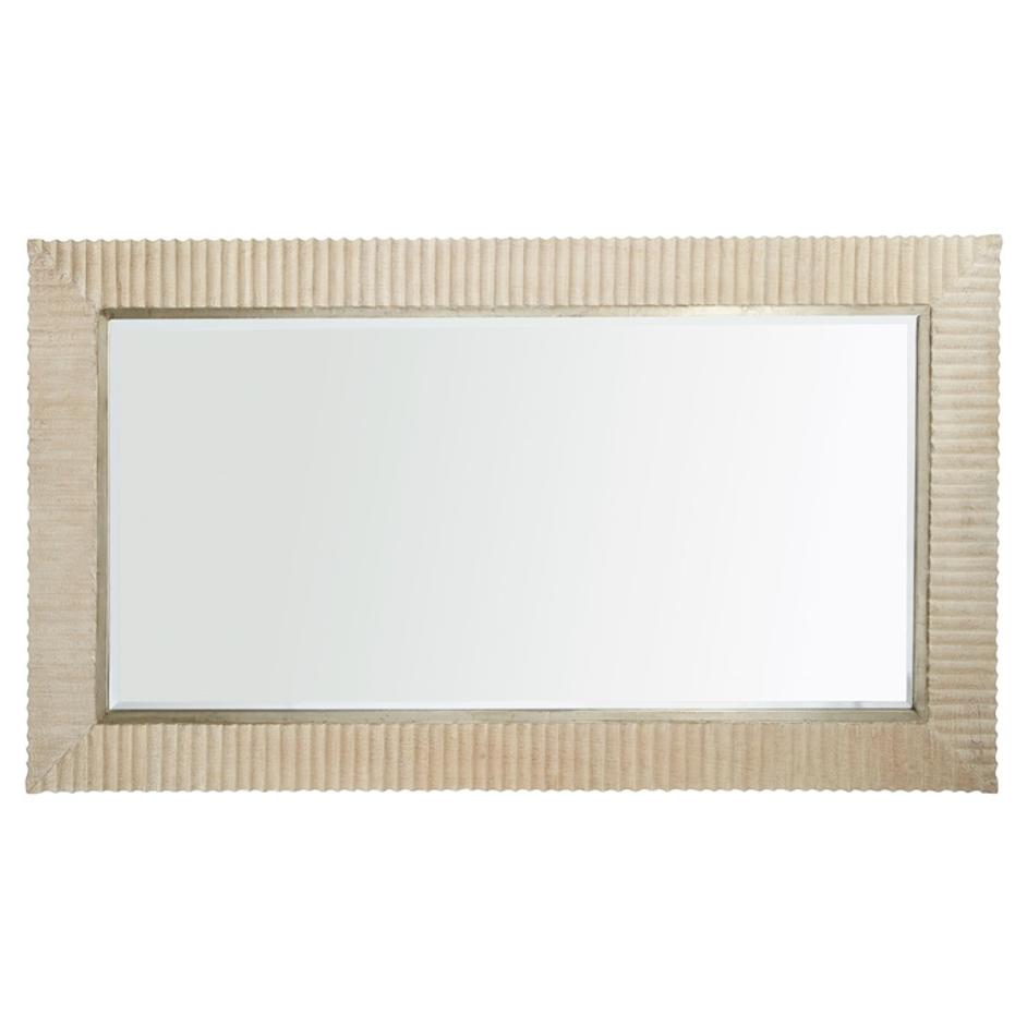 Estriada Flr Mirror|White by Cyan Design
