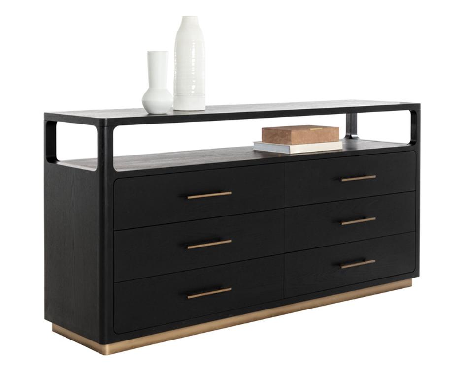 DANETTE DRESSER - BLACK by Sunpan