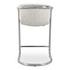 Freeman Chrome Frame Counter Stool Blended Cream - Set Of Two by Moes Home