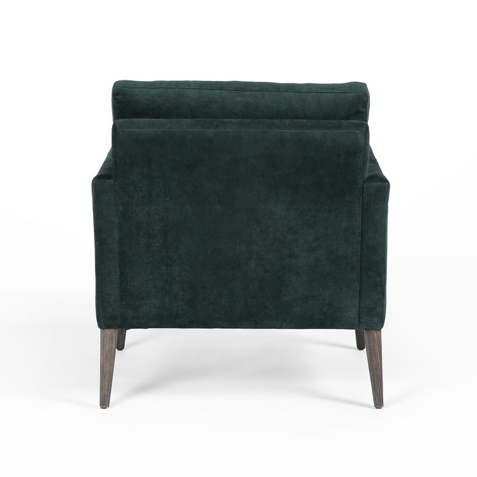 Olson Chair-Emerald Worn Velvet by FOUR HANDS