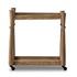 Alamosa Bar Cart In Light Wash Oak by Four Hands