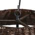 Mccarthy Pendant In Brown Rattan And Antiqued Iron by Four Hands