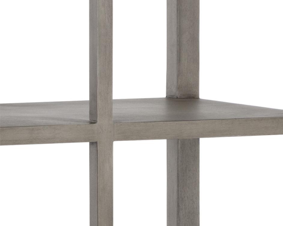 KENZIE BOOKCASE - GREY by Sunpan