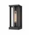 Glenwood 1 Light Outdoor Wall Sconce in Black Finish by Z-Lite