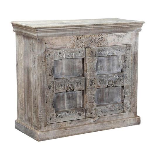 Alta 2Dr Sideboard Bleached White by Classic Home