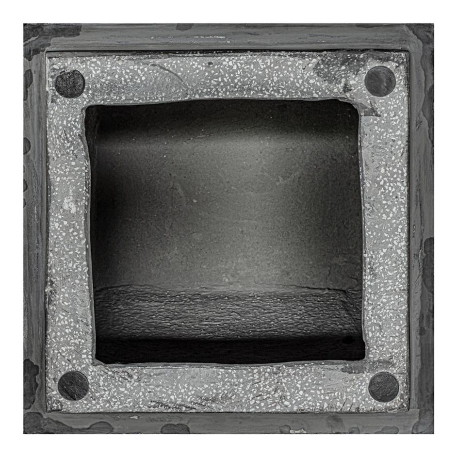 Kiri Outdoor Side Table Black by Moes Home