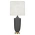 Matte Ash Michael Berman Hadrian Table Lamp by Robert Abbey