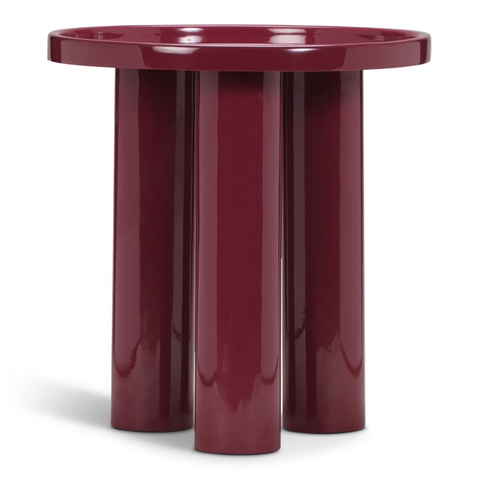 Sofia Enamel End Table by Urbia Imports