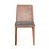 Simone 30" Upholstered Grey Velvet Cane Back Dining Chair by Home Trends & Design