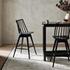 Lewis Swivel Counter Stool in Black Oak by FOUR HANDS