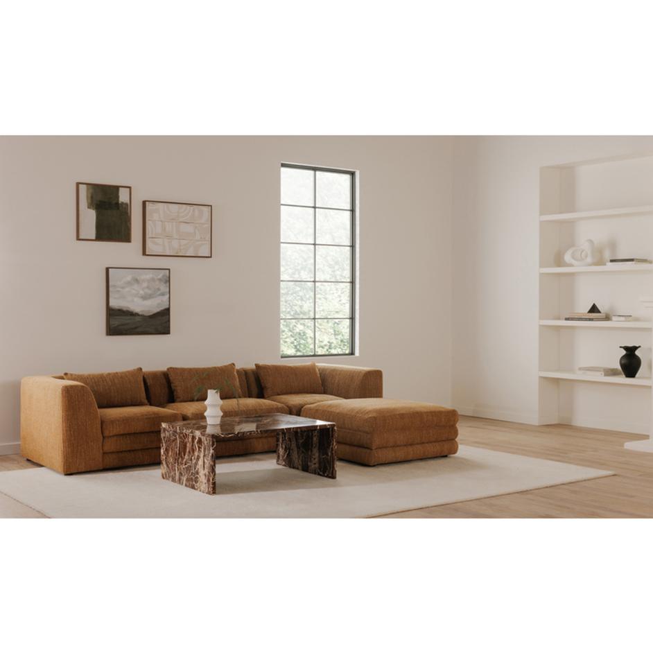 Lowtide Ottoman Amber Glow by Moes Home