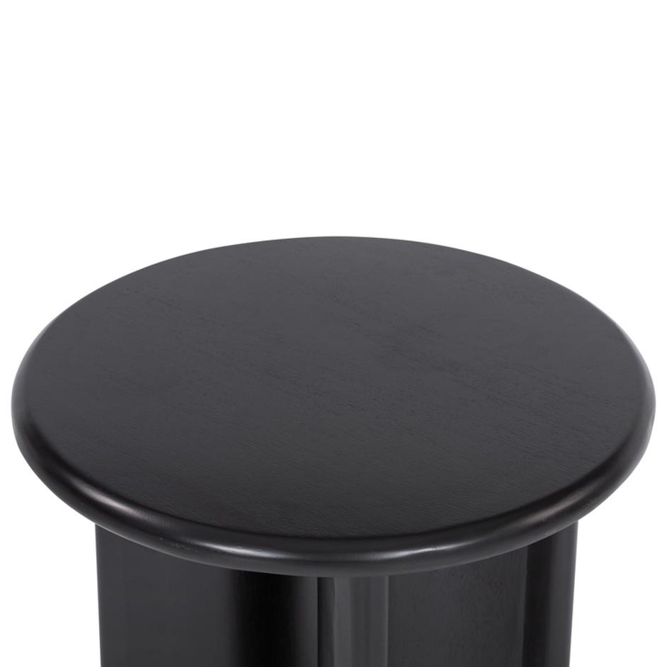 Paden End Table - Aged Black Acacia by Four Hands