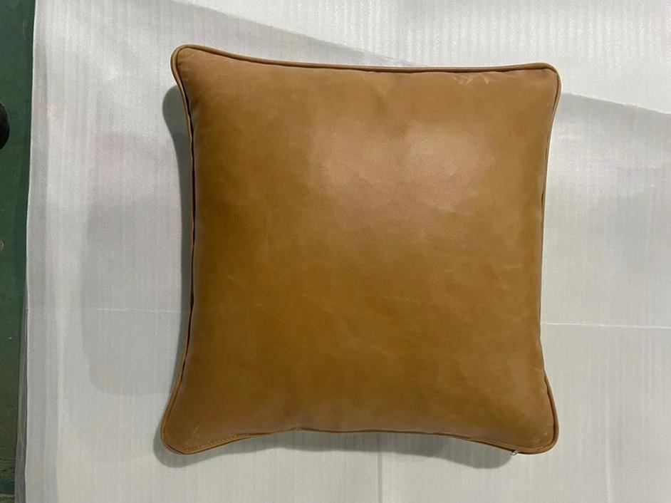 Leather Accent Pillow by Furniture Classics